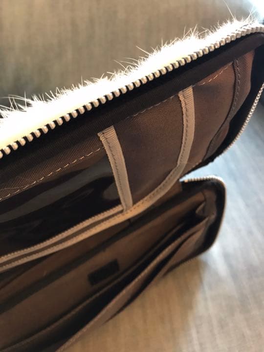 ファー　パスポートケース　新品未使用　トラベルケース