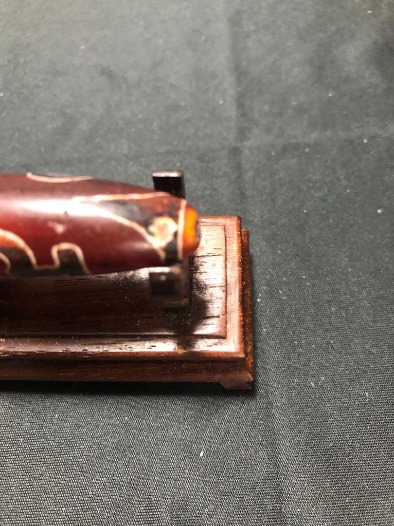 秘蔵上肯紅天珠‼️西蔵老礦紅玉髄特殊水蓮華如意宝瓶天珠