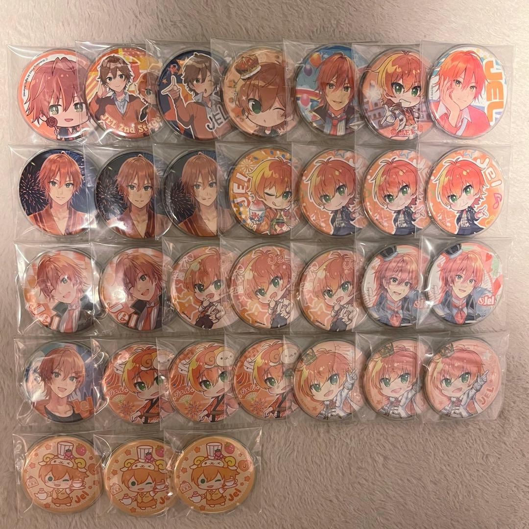 すとぷり ジェル 缶バッジ まとめ売り 72個
