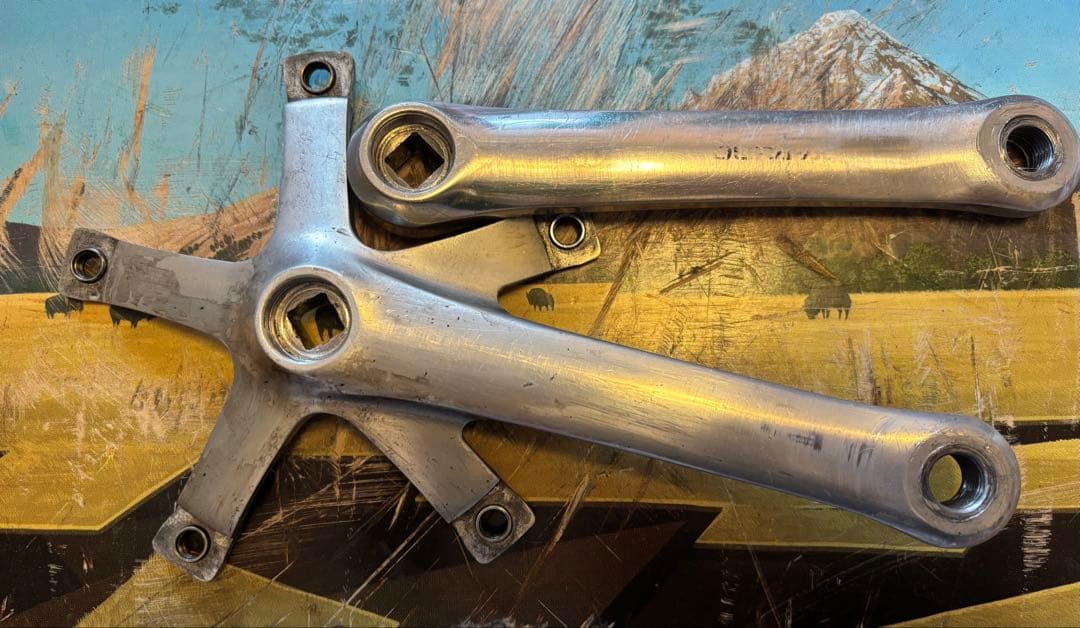 シマノ デュラエース 7600 njs クランク ピストバイク