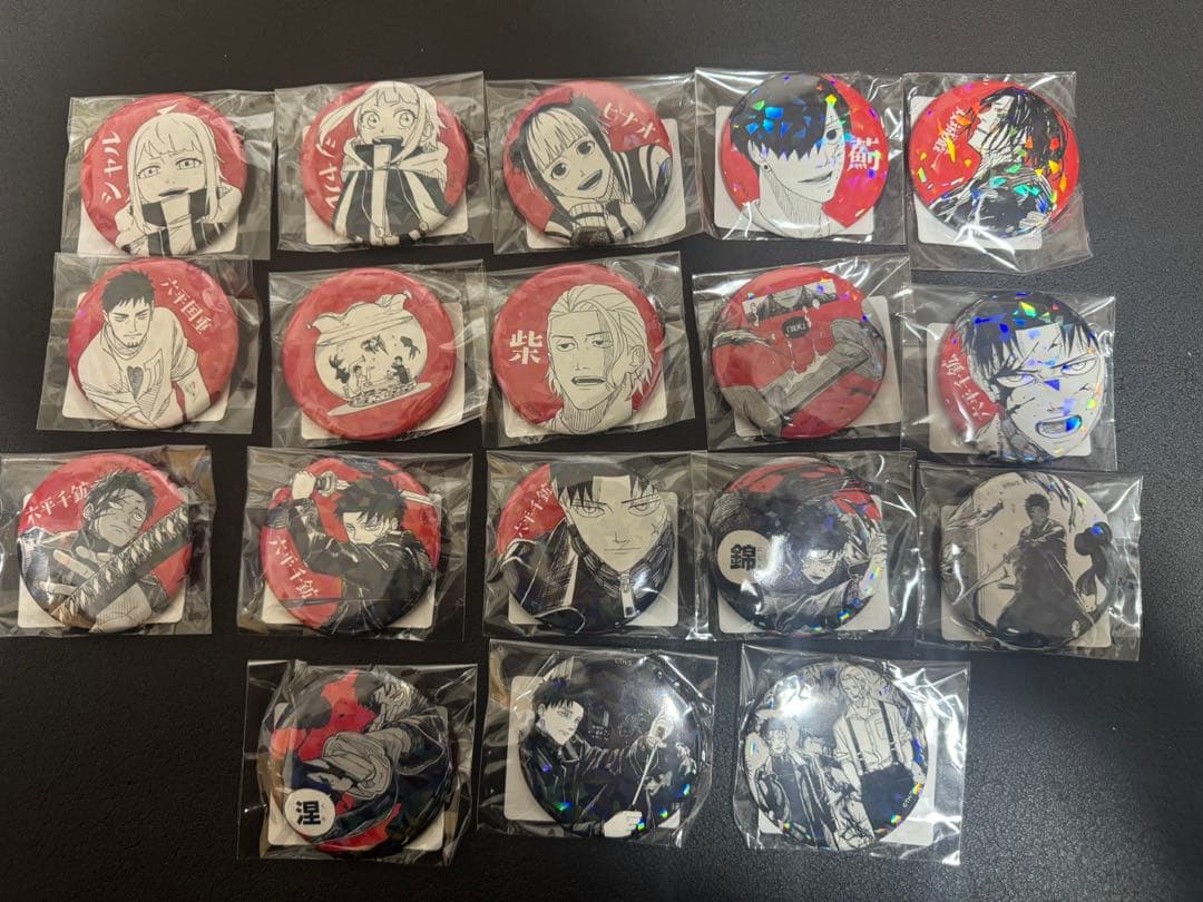 カグラバチ　グッズセット　缶バッジ　フィギュア　アクリルキーホルダー
