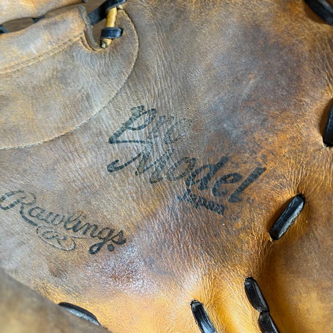 ローリングス 一般軟式 キャッチャーミット 良品 大人用 プロモデル