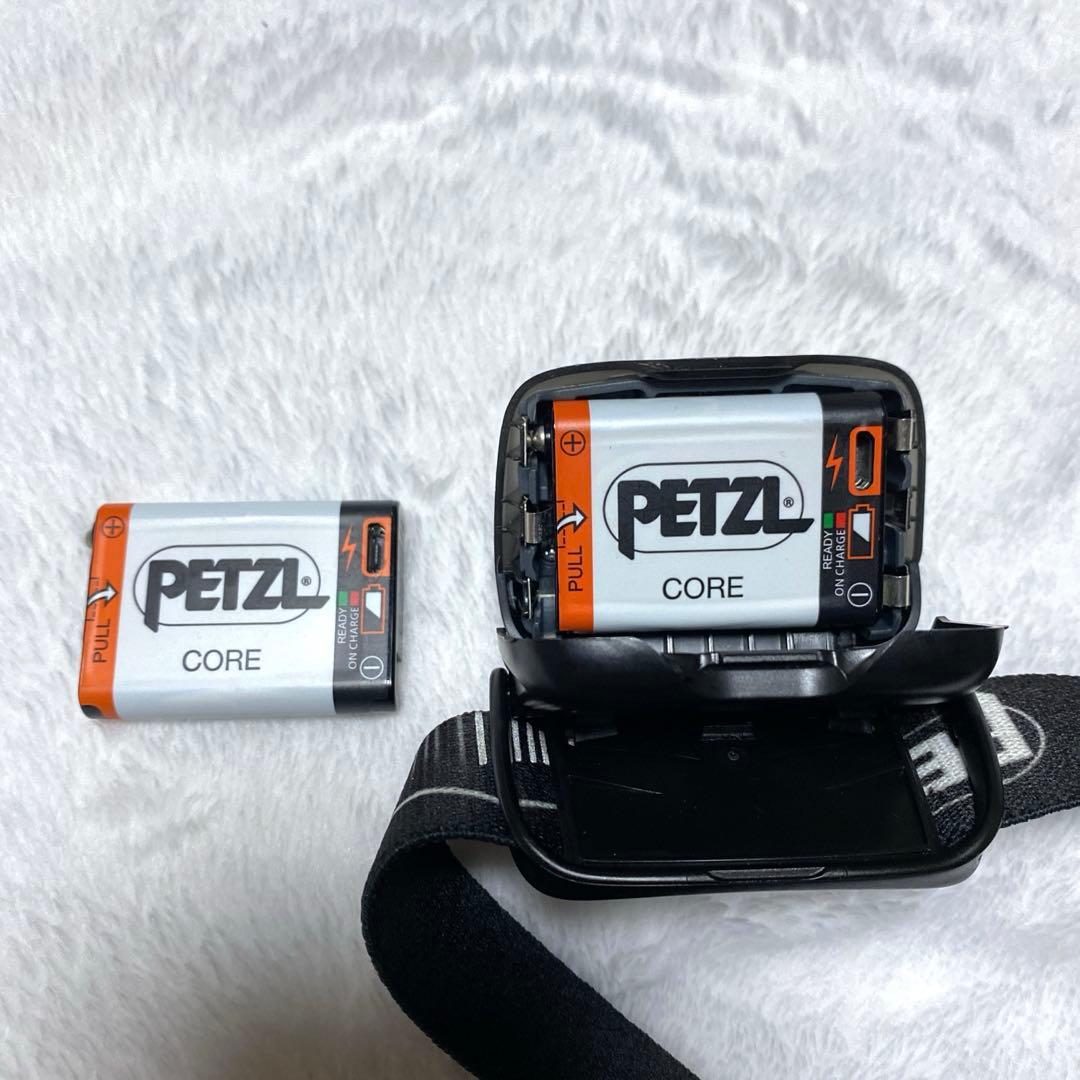 ペツル　アクティックコア+予備バッテリー
