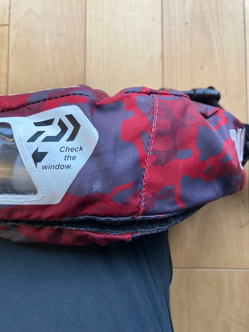 ダイワ自動膨張式ライフジャケット DF-2207 桜マーク有りタイプA