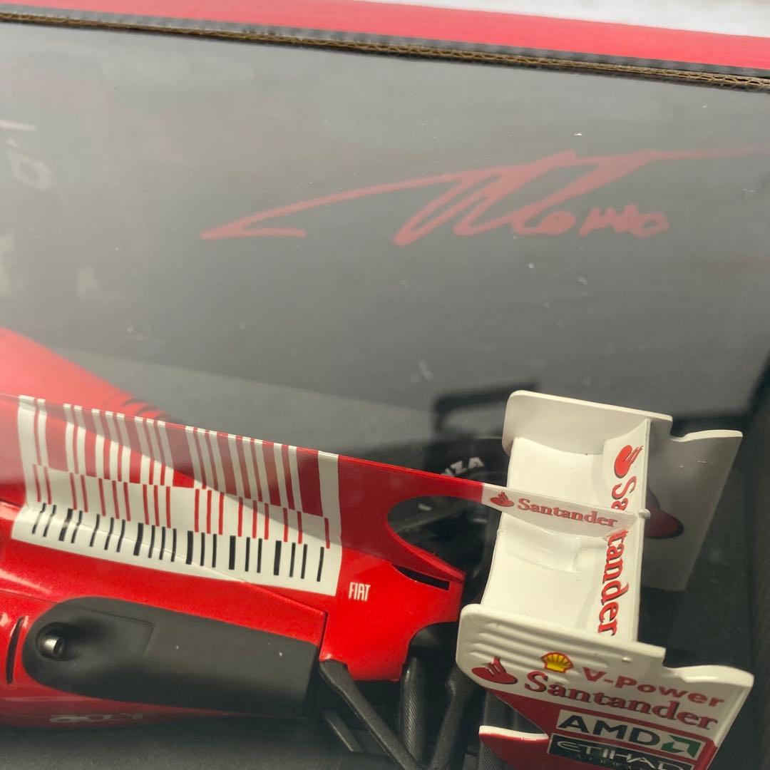 アロンソ直筆サイン入り Ferrari F10 Bahrain GP 1/18