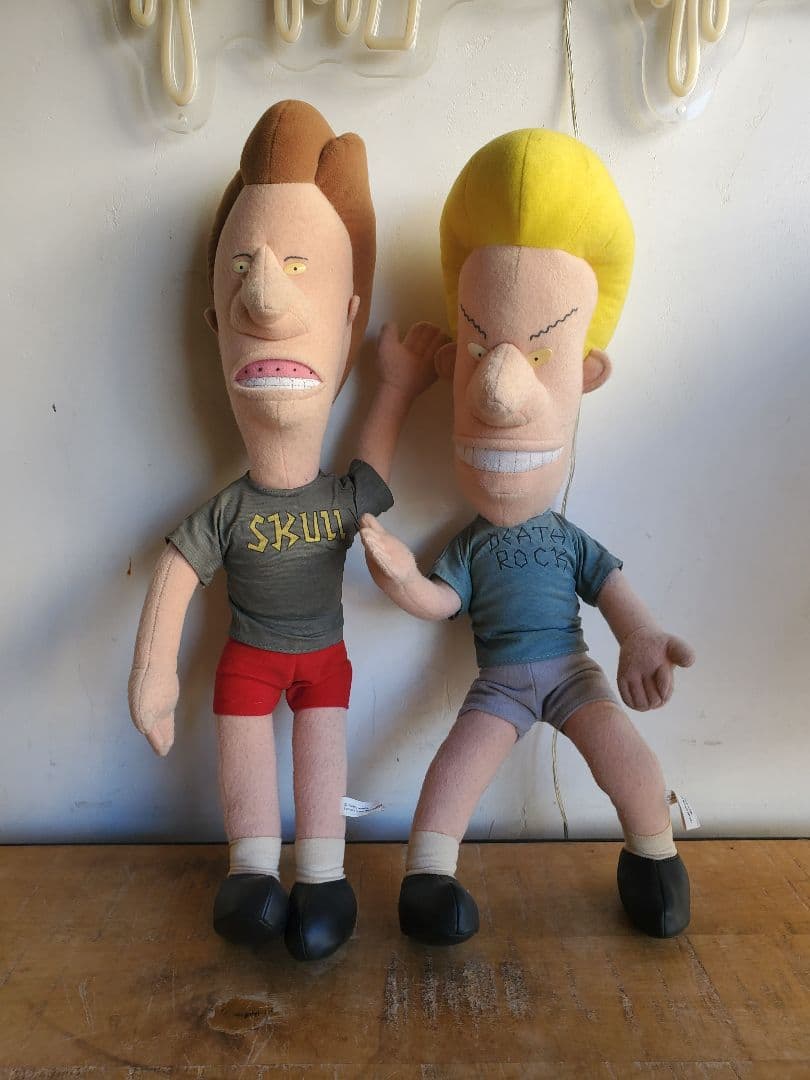 ビーバス&バットヘッド 60cm ぬいぐるみ 2体セット