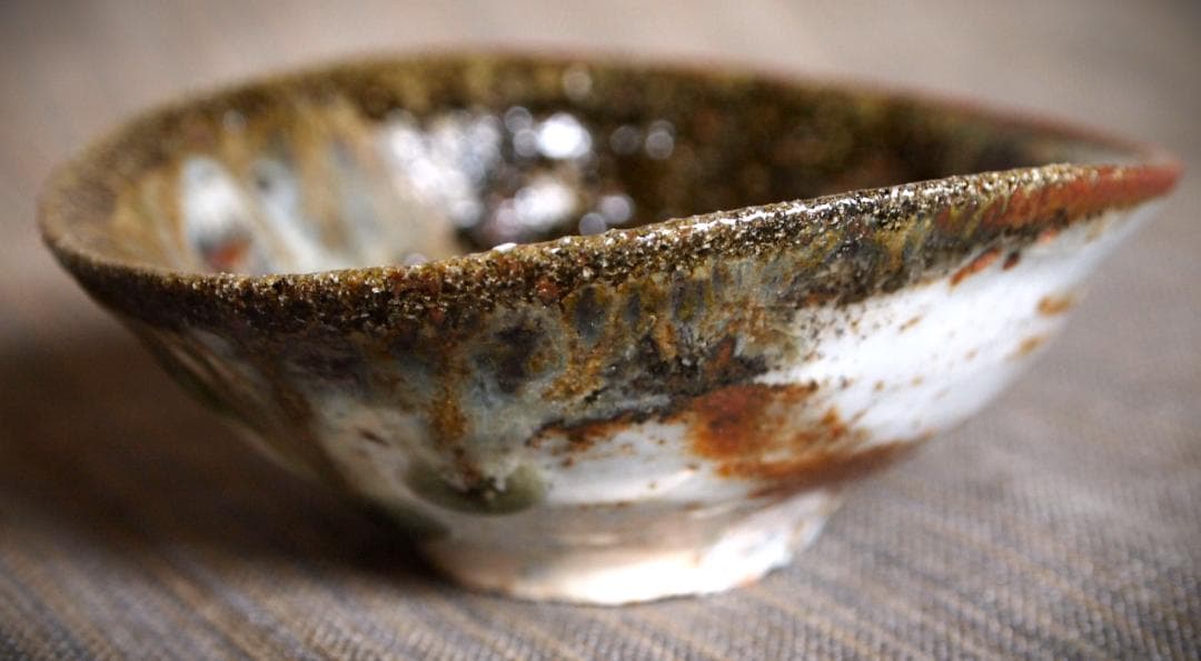 人気作家★辻村塊【師＆父：辻村史朗】★粉引盃★共箱・友布・栞