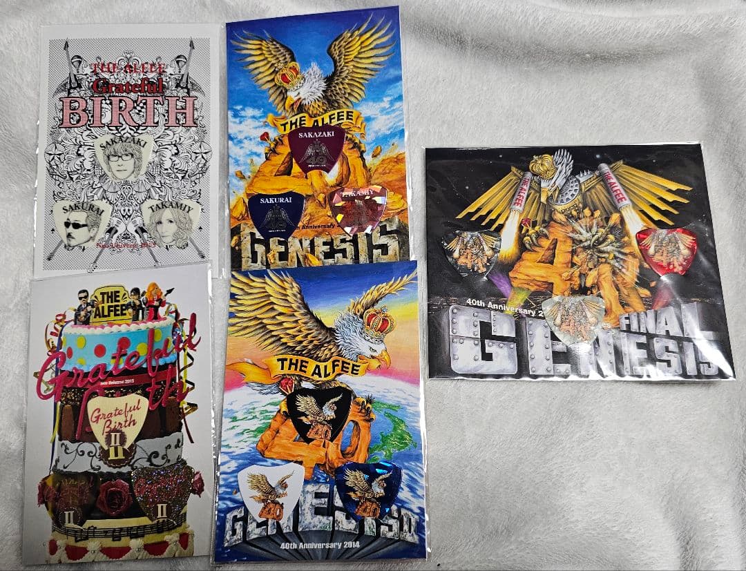 THE ALFEE アルフィー ピック 26点セット 2004秋〜2016秋