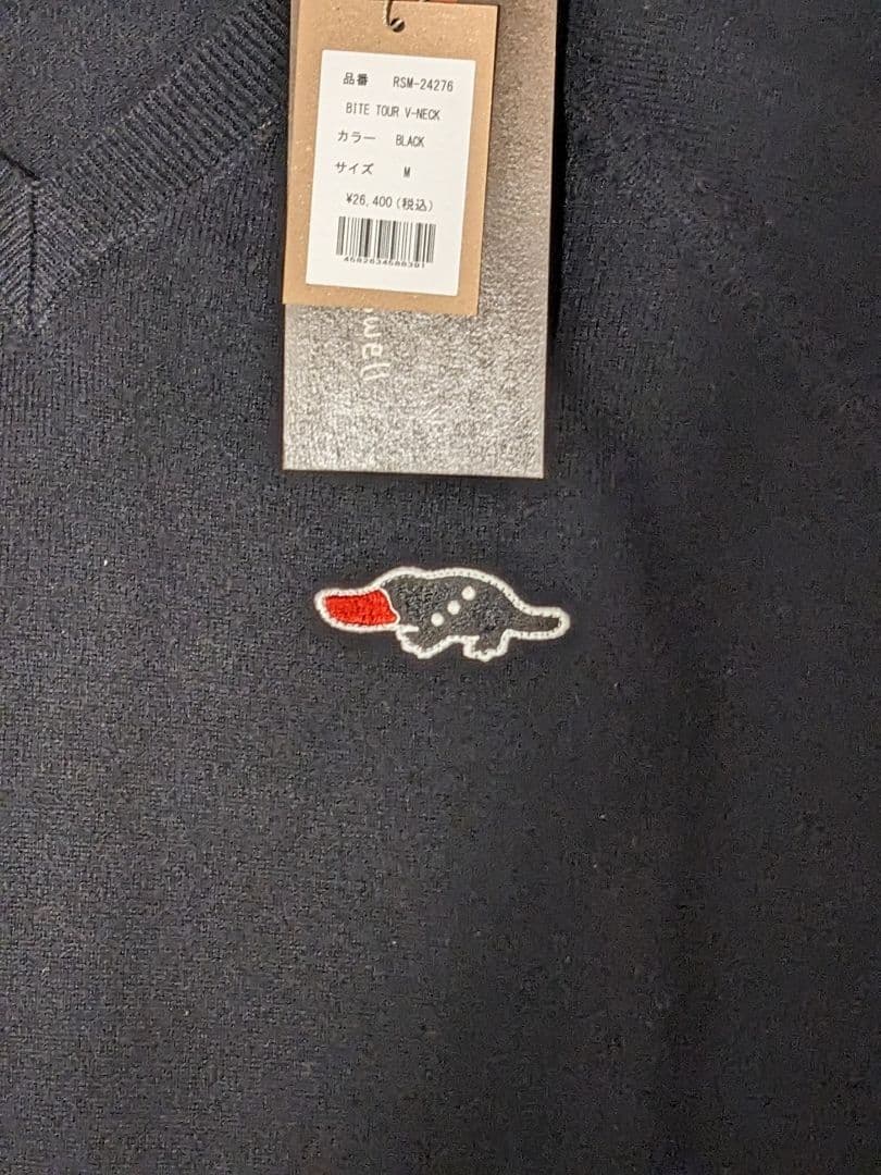 rough&swell ラフアンドスウェル Vネックセーター Mサイズ ゴルフ