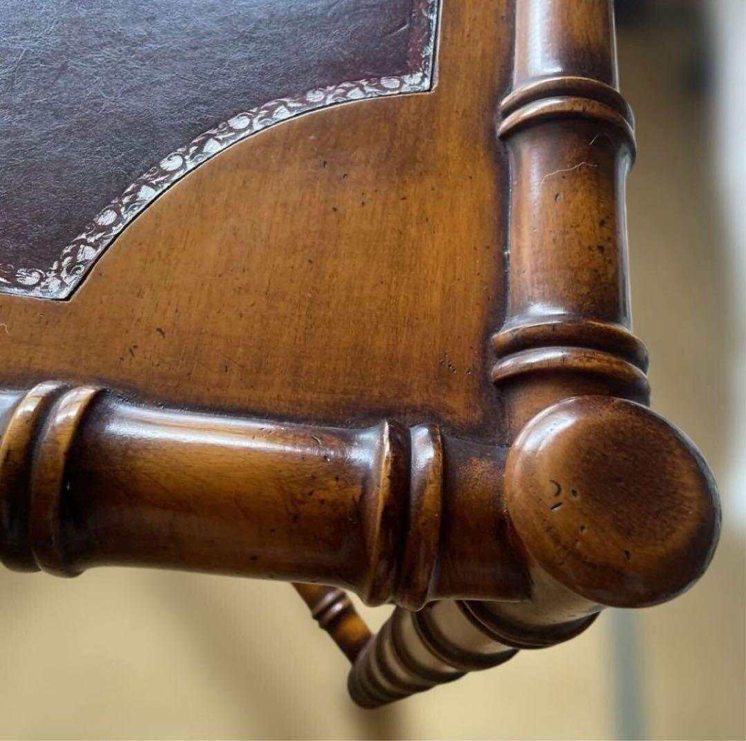 VAROSA VALENTI バロッサバレンティ　ゲームテーブル　レザー　木製