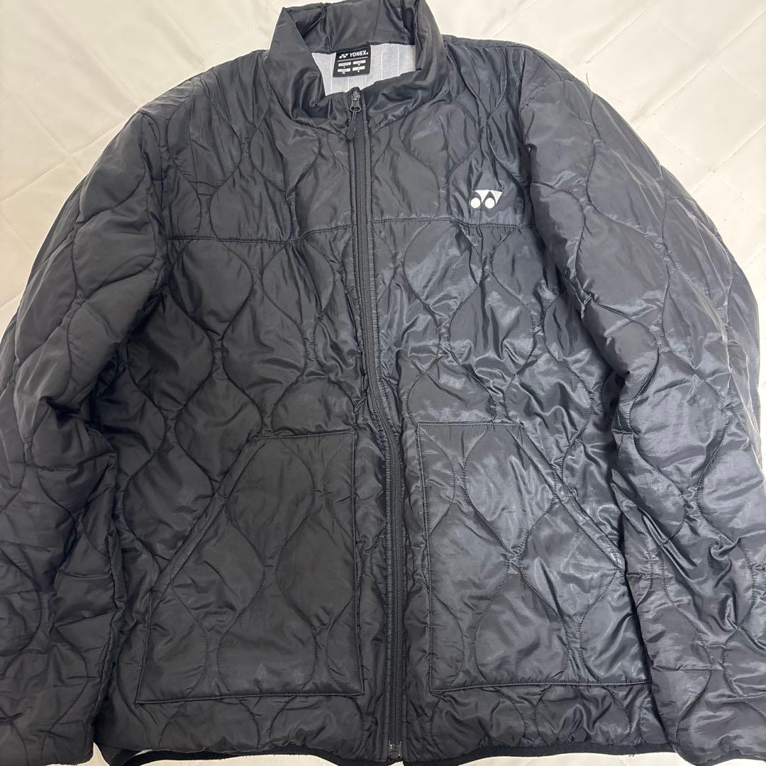 YONEX ヨネックス ユニ中綿ジャケット 90088 ブラック サイズO　美品