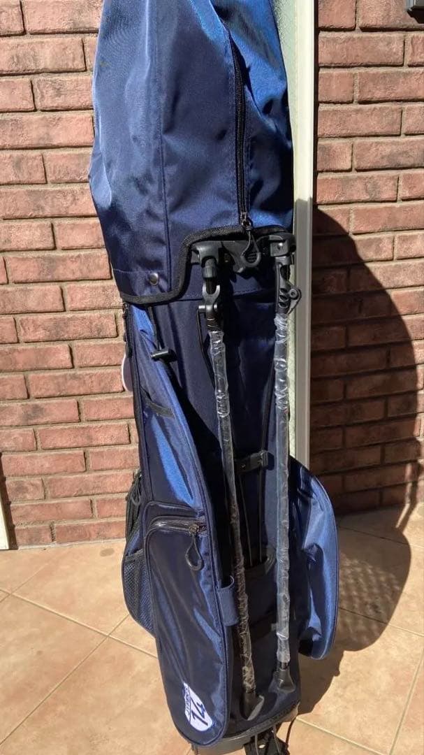 超軽量　ネイビー スタンド　キャディバッグ 14分割　GOLF