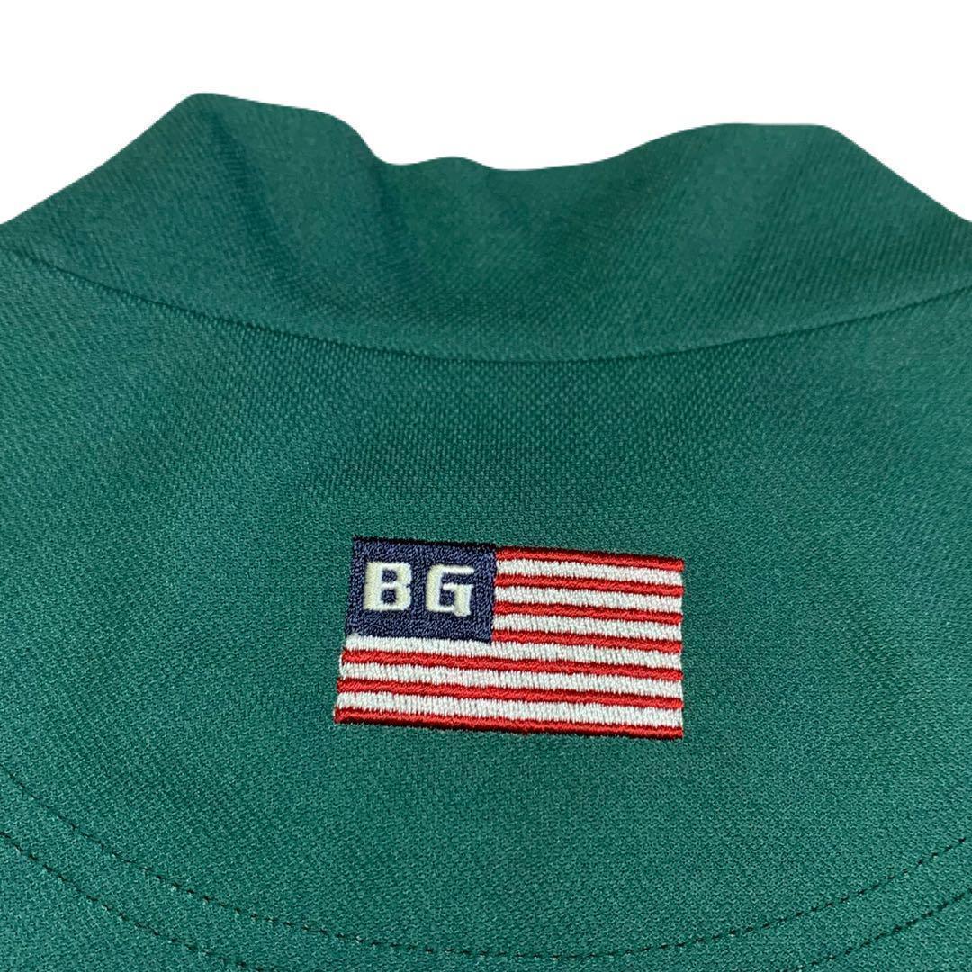 P066新品XS ブリーフィング　半袖モックネックシャツ　ハイネック