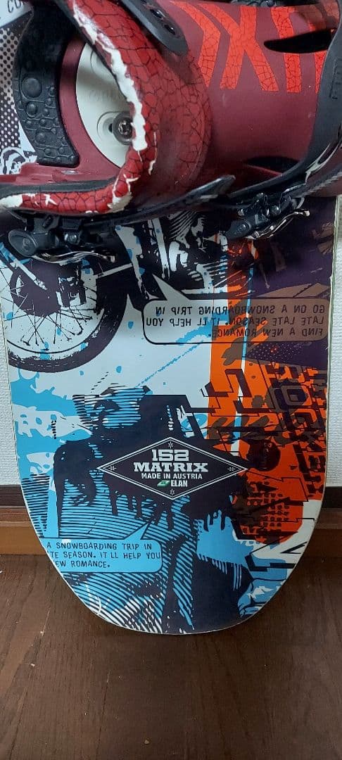 ELAN Matrix 152cm スノーボード ビンディング付