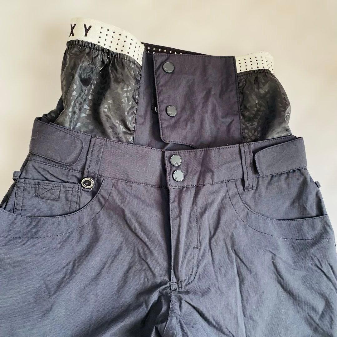 ROXY ロキシー　ロゴ　スキーウェア　スノーボードウェア　パンツ　ブラック