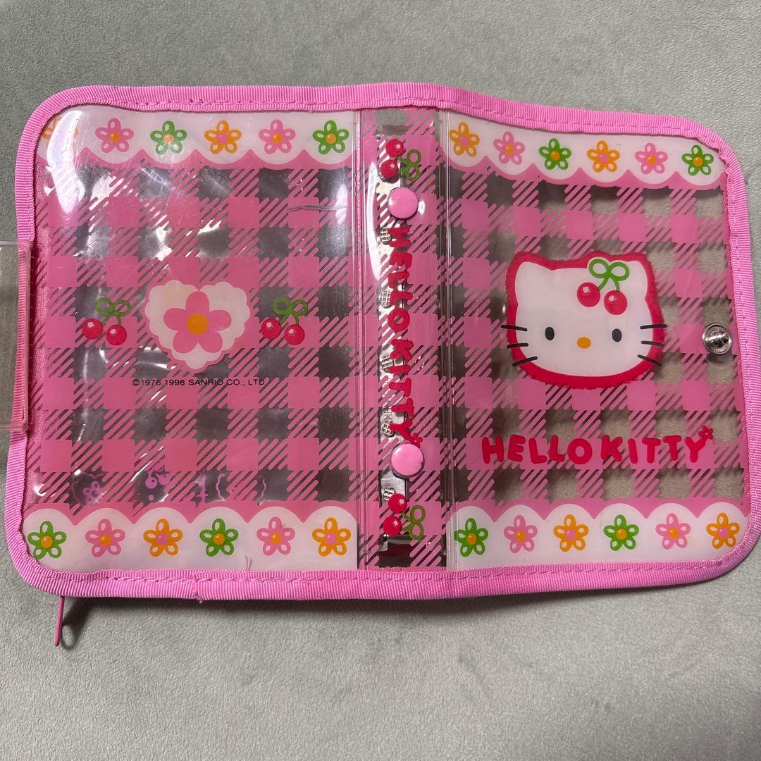 HELLO KITTY 手帳カバー　シール手帳　バインダー