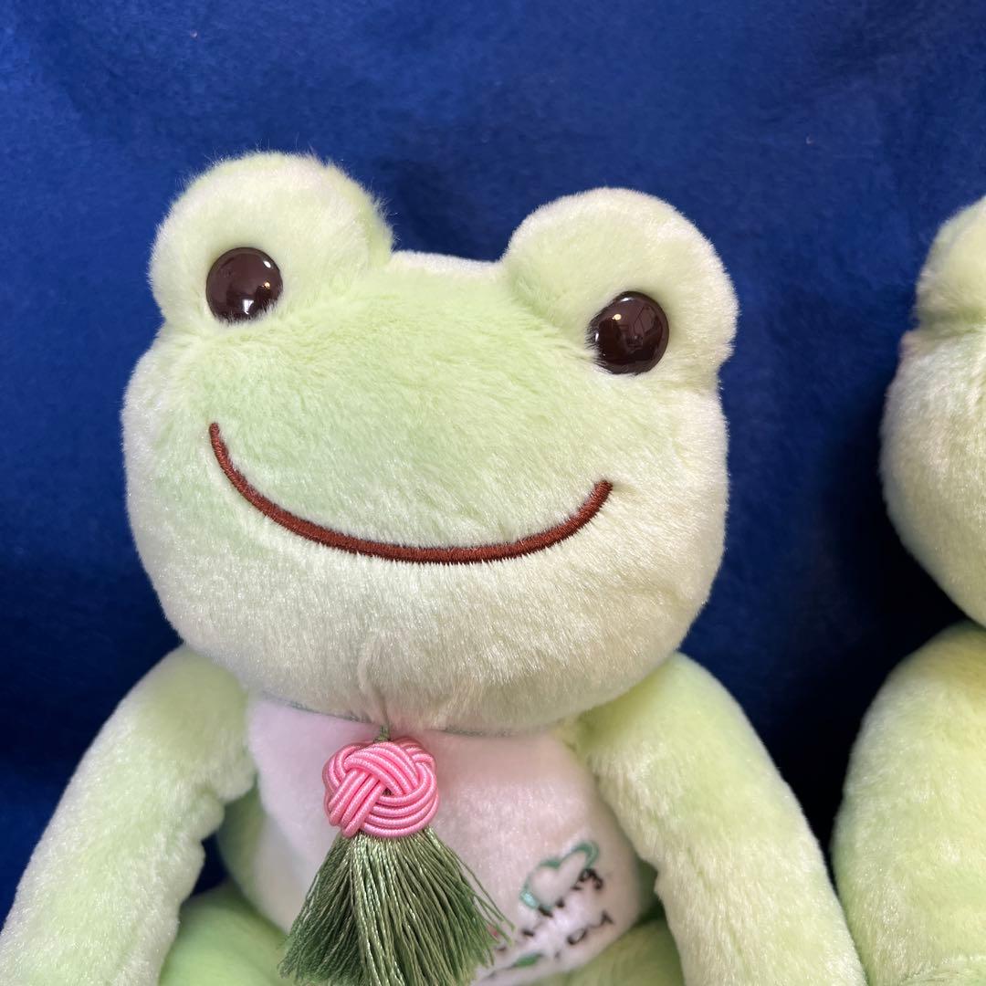 2体セット　かえるのピクルス　thinking of you 14 ビーンドール