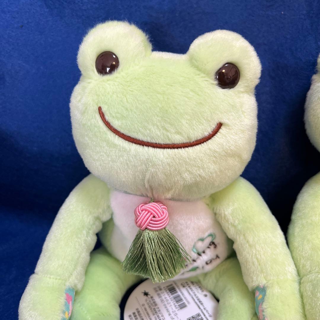 2体セット　かえるのピクルス　thinking of you 14 ビーンドール