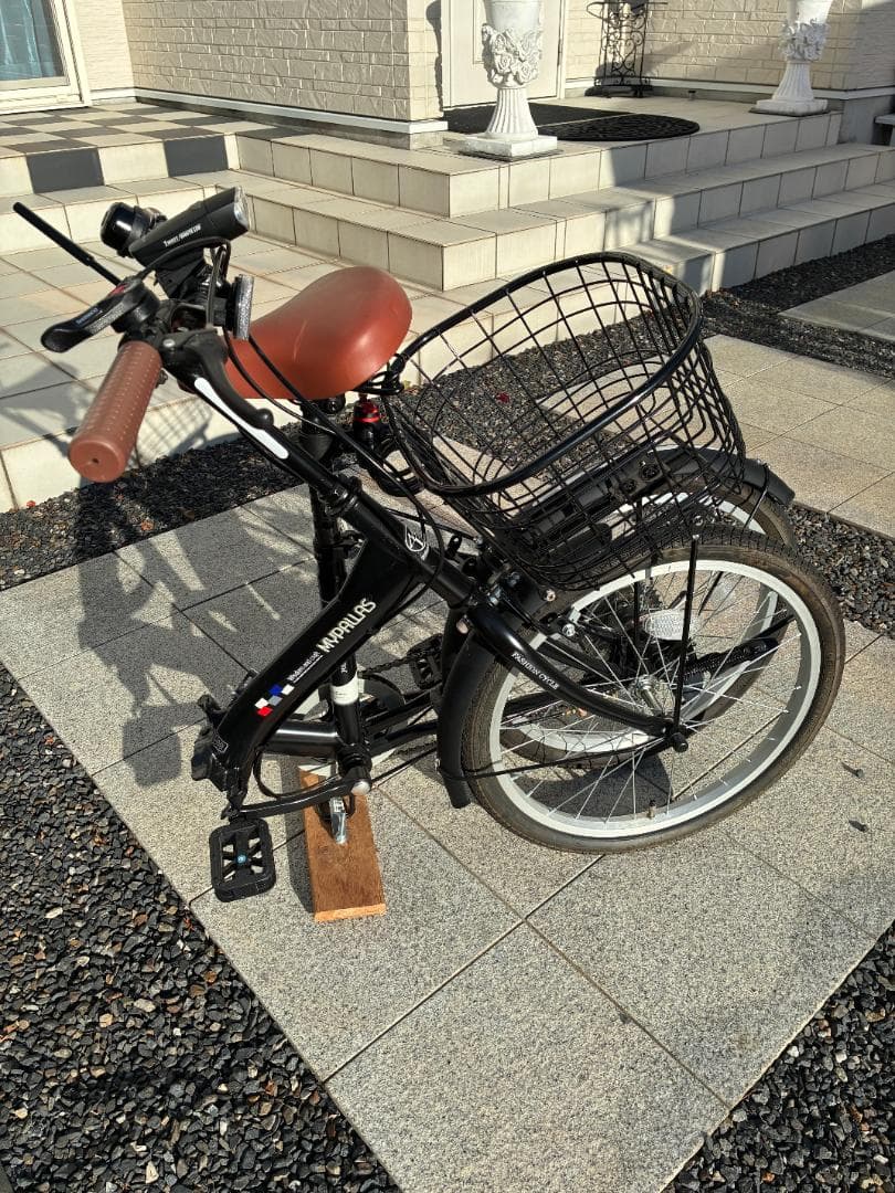 折り畳み自転車　MYPALLAS(マイパラス)　20インチ　ブラック