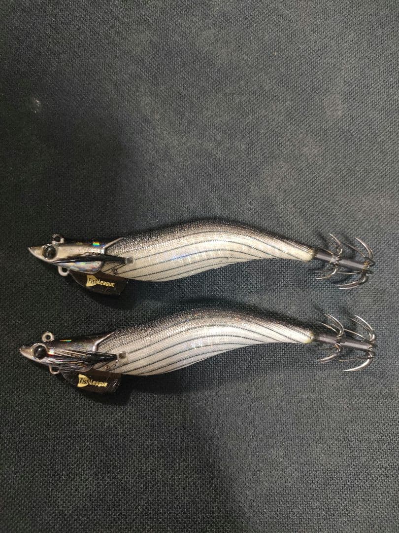 エギリー ダートマックスTR 30gブラックボーダーシルバー2本セット