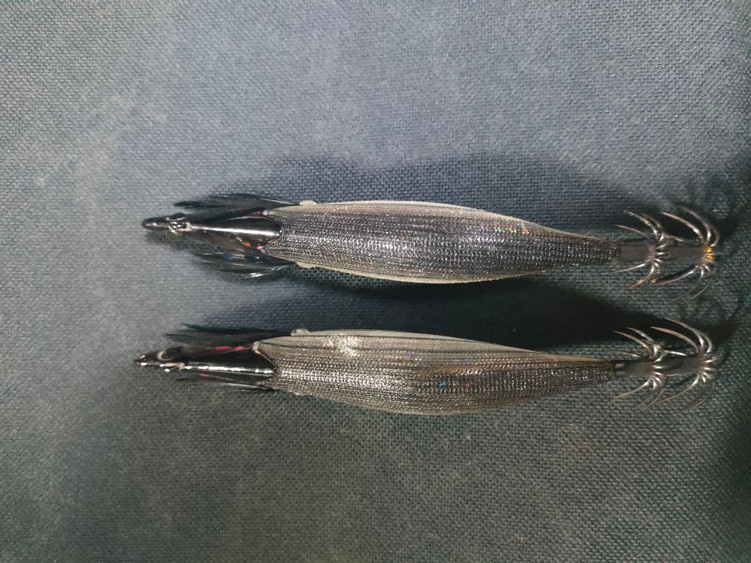 エギリー ダートマックスTR 30gブラックボーダーシルバー2本セット