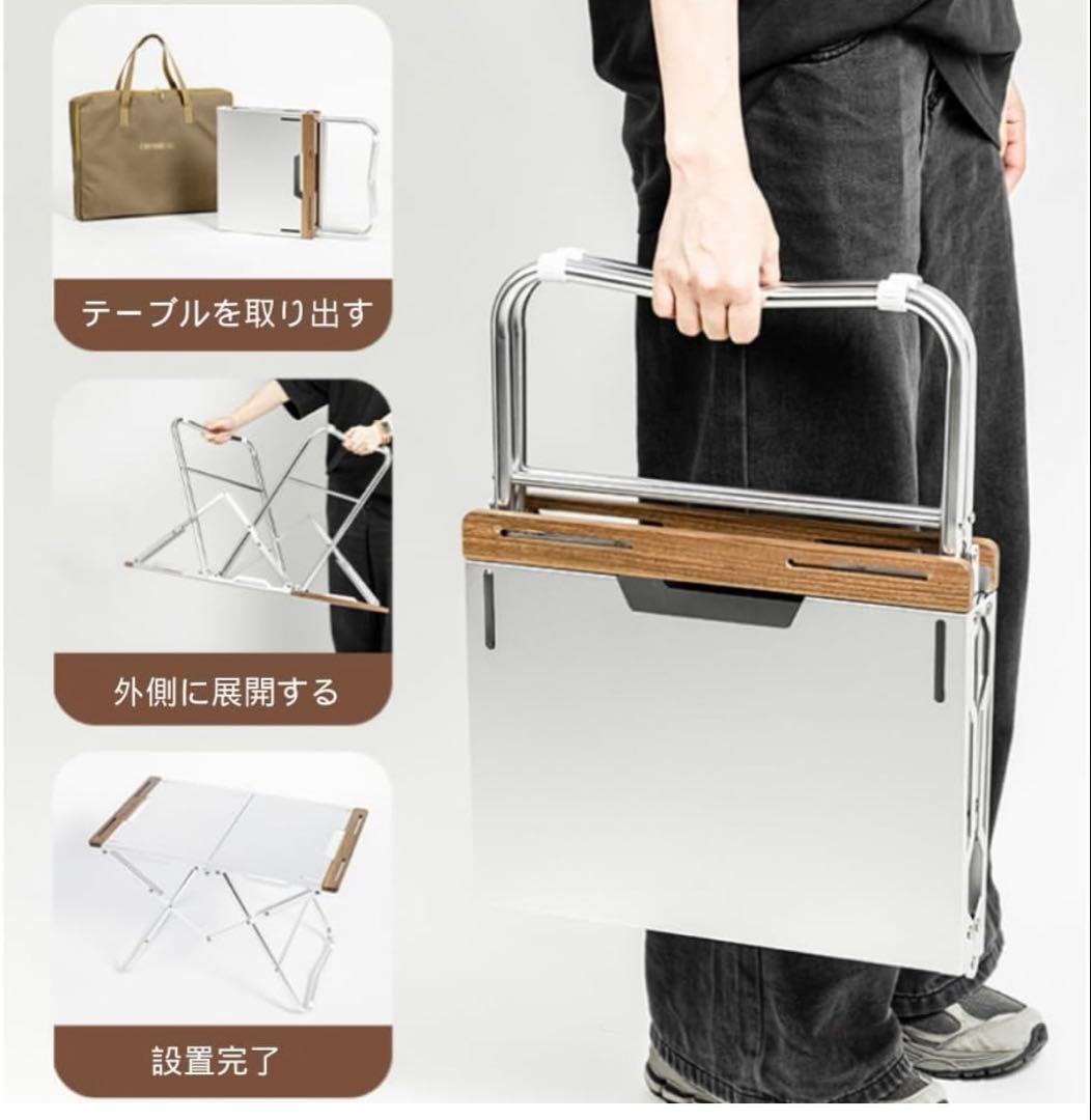 Simpleme キャンプ 焚き火台 コンパクト