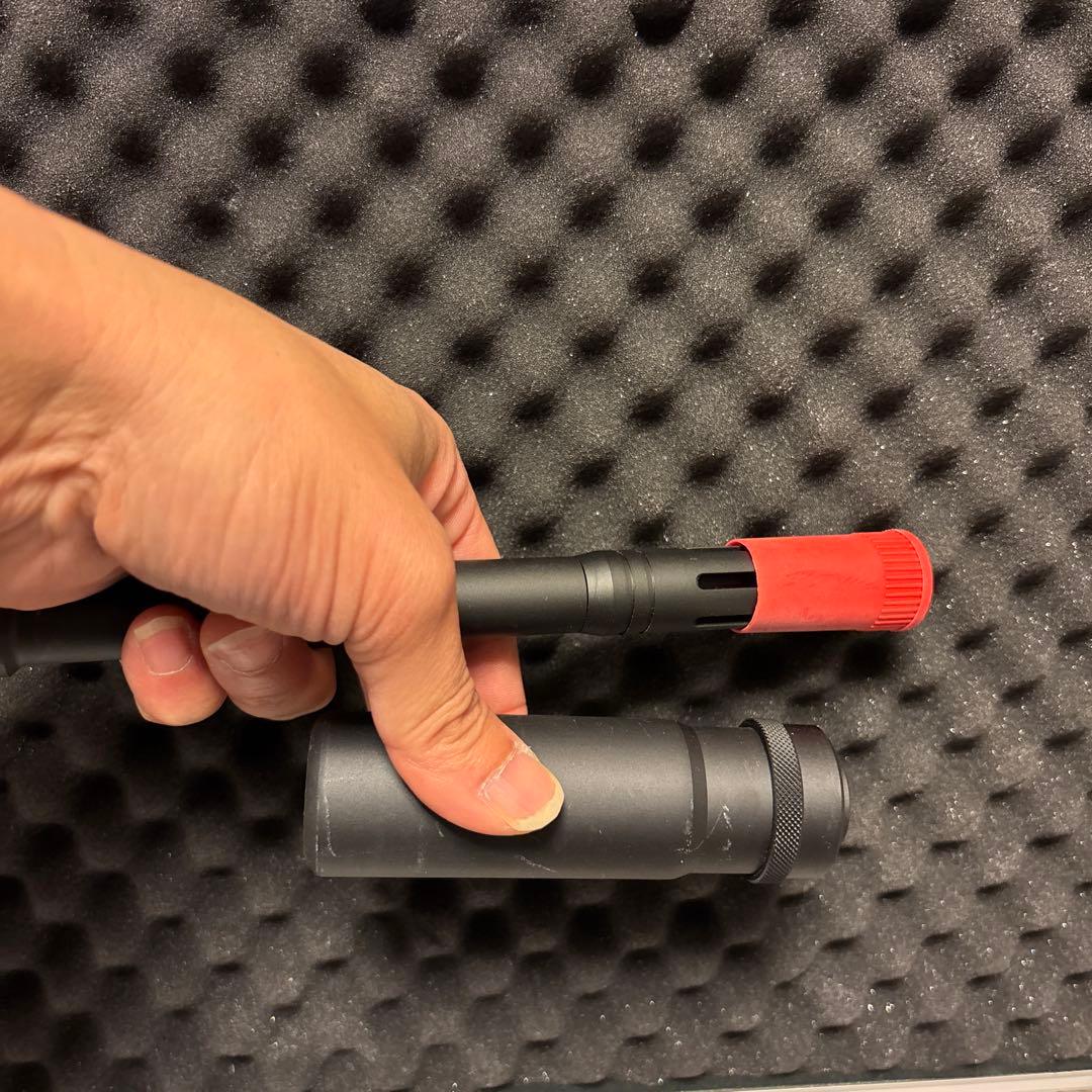 次世代電動ガン レッドドットサイト　サイレンサー 充電器　銃ケース　付き