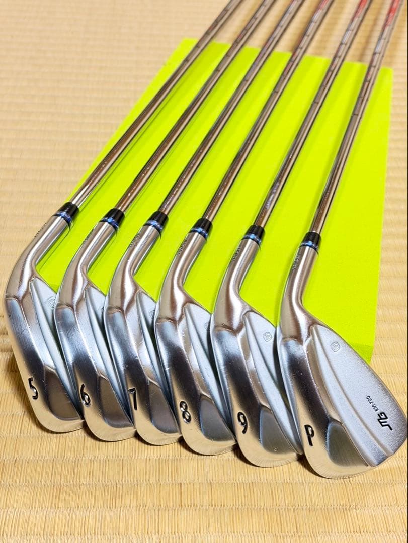 【希少】三浦技研KM-700アイアン6本 モーダス115S