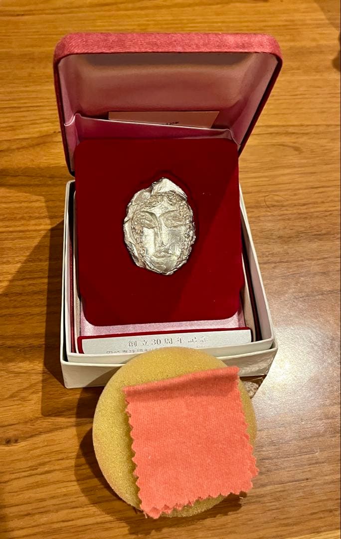 メ*A様 田崎真珠 創立30周年記念 池田満寿夫 帽子の女 純銀製 銀メダル