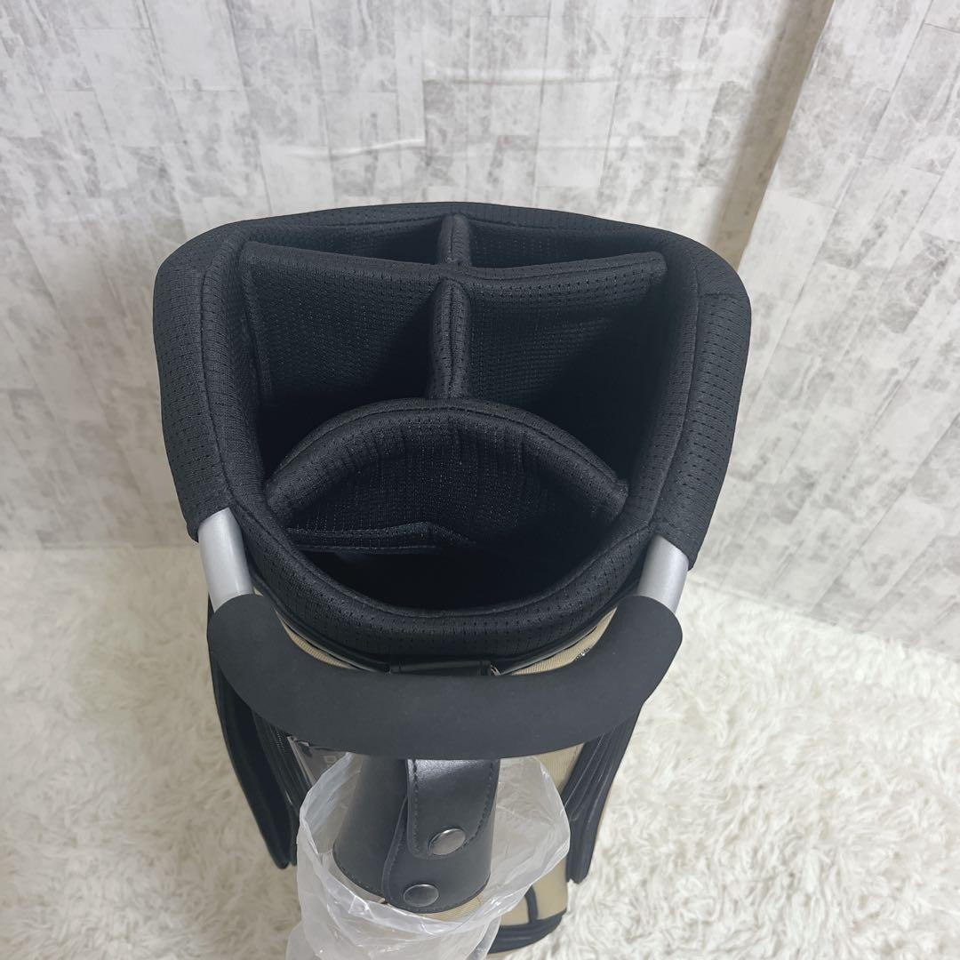 未使用保管品 ランドローバー DEFENDERキャディバッグ（ベージュ)