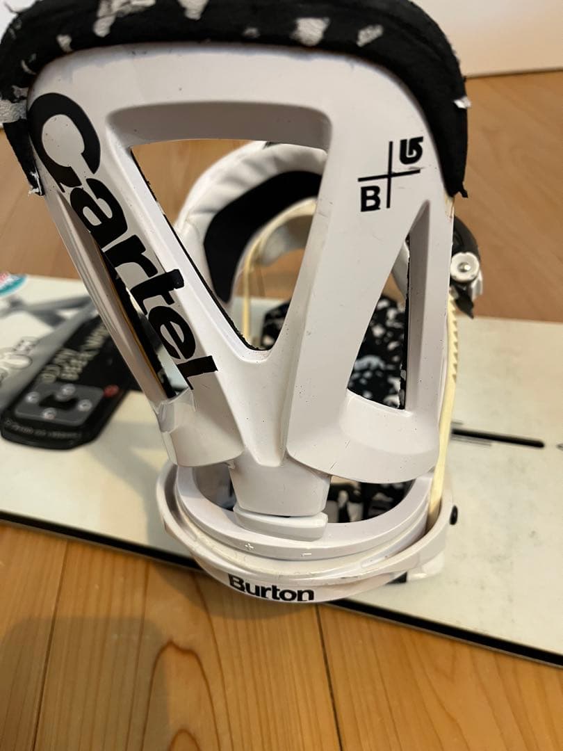 Burton 155 CARTEL セット キャンバー バートン カーテル