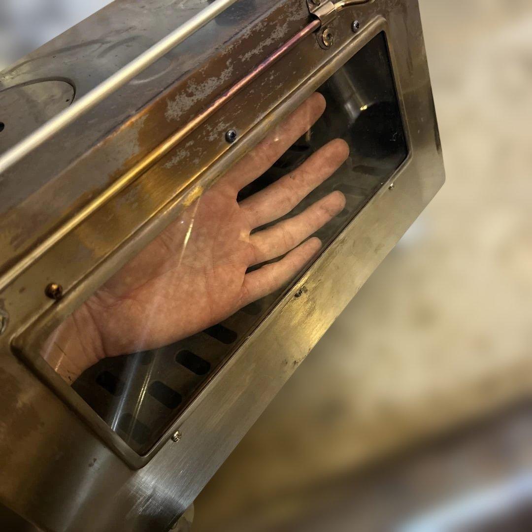 薪ストーブ コンパクト ステンレス製　付属品多数