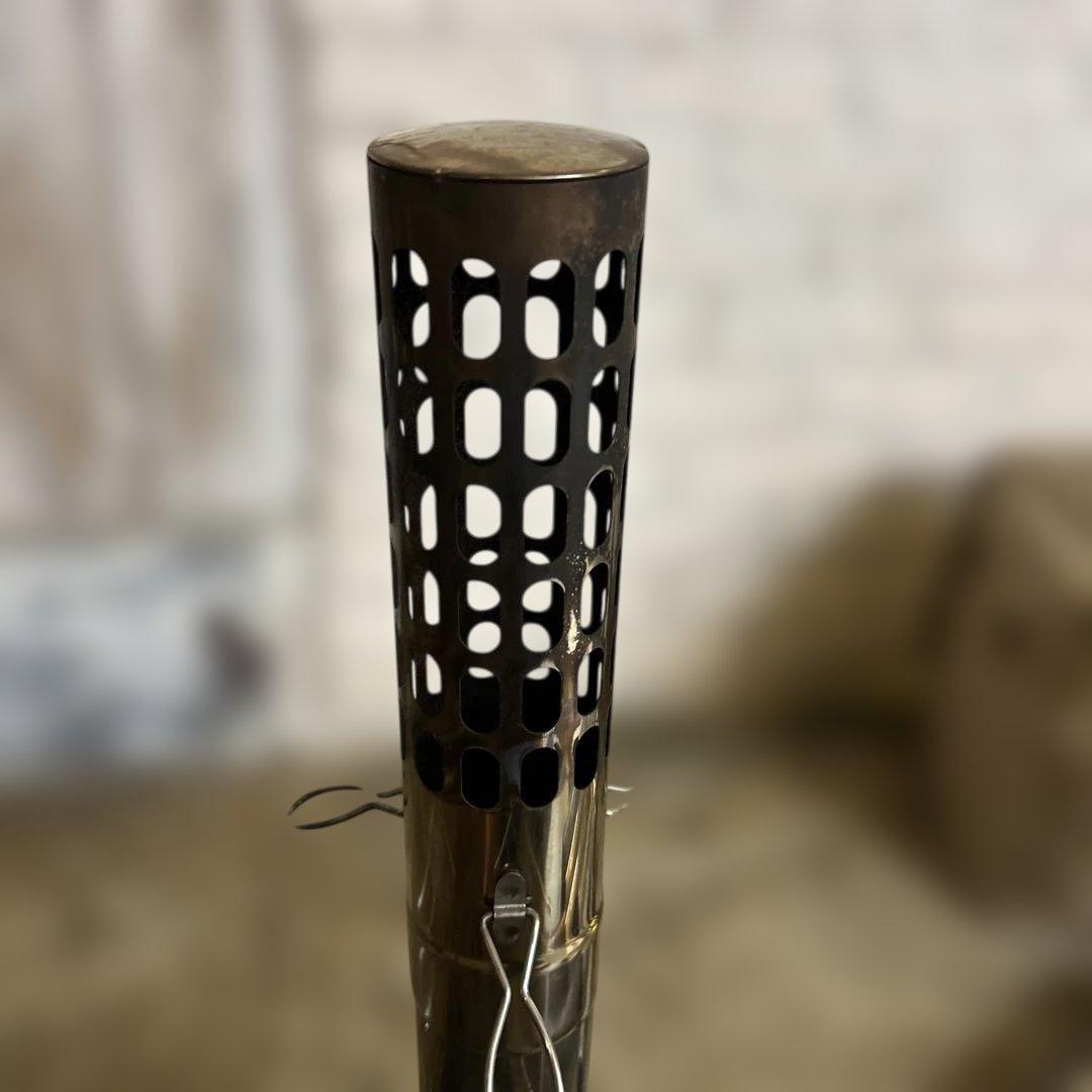 薪ストーブ コンパクト ステンレス製　付属品多数