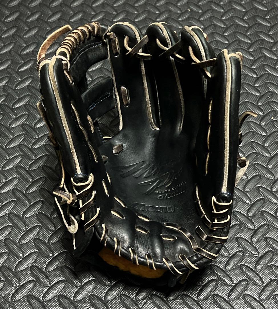 日本製 ミズノプロ オプション オーダー 硬式 内野手用 グローブ HAGA