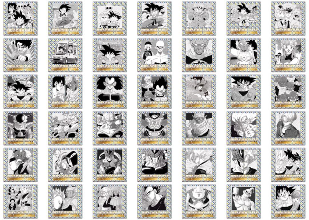 ドラゴンボール シール ウエハース 40周年 42種コンプリート セット③