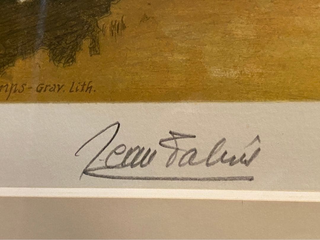 モーリス•ユトリロ 郊外の教会 ムルロー版 リトグラフ 絵画