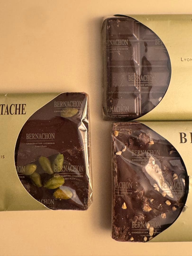 BERNACHON チョコレートタブレット 150g 3種セット　特価品