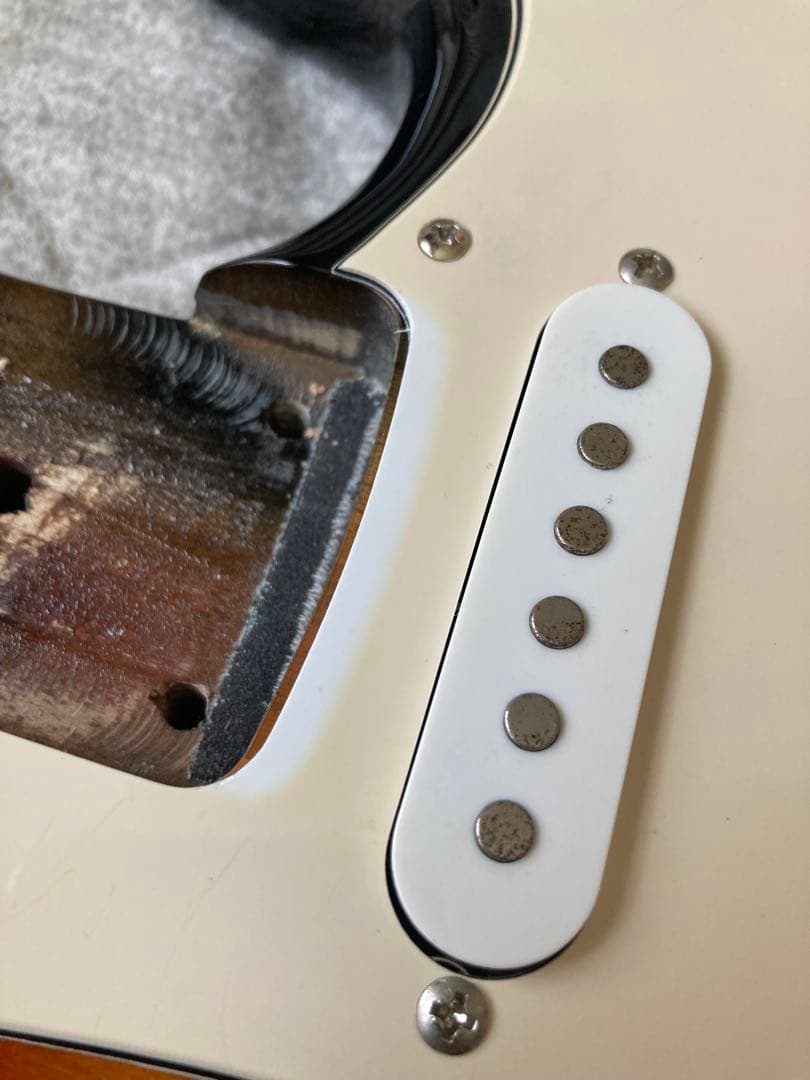 フレット打ち直し済み！　Bacchus コンポーネント？　ストラトキャスター