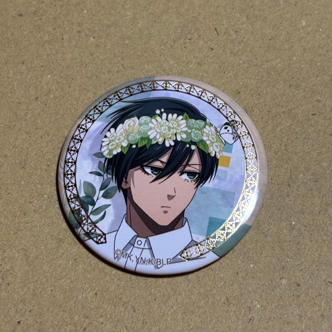 糸師凛 缶バッジ 箔押しキャラバッジコレクション フラワークラウン ②