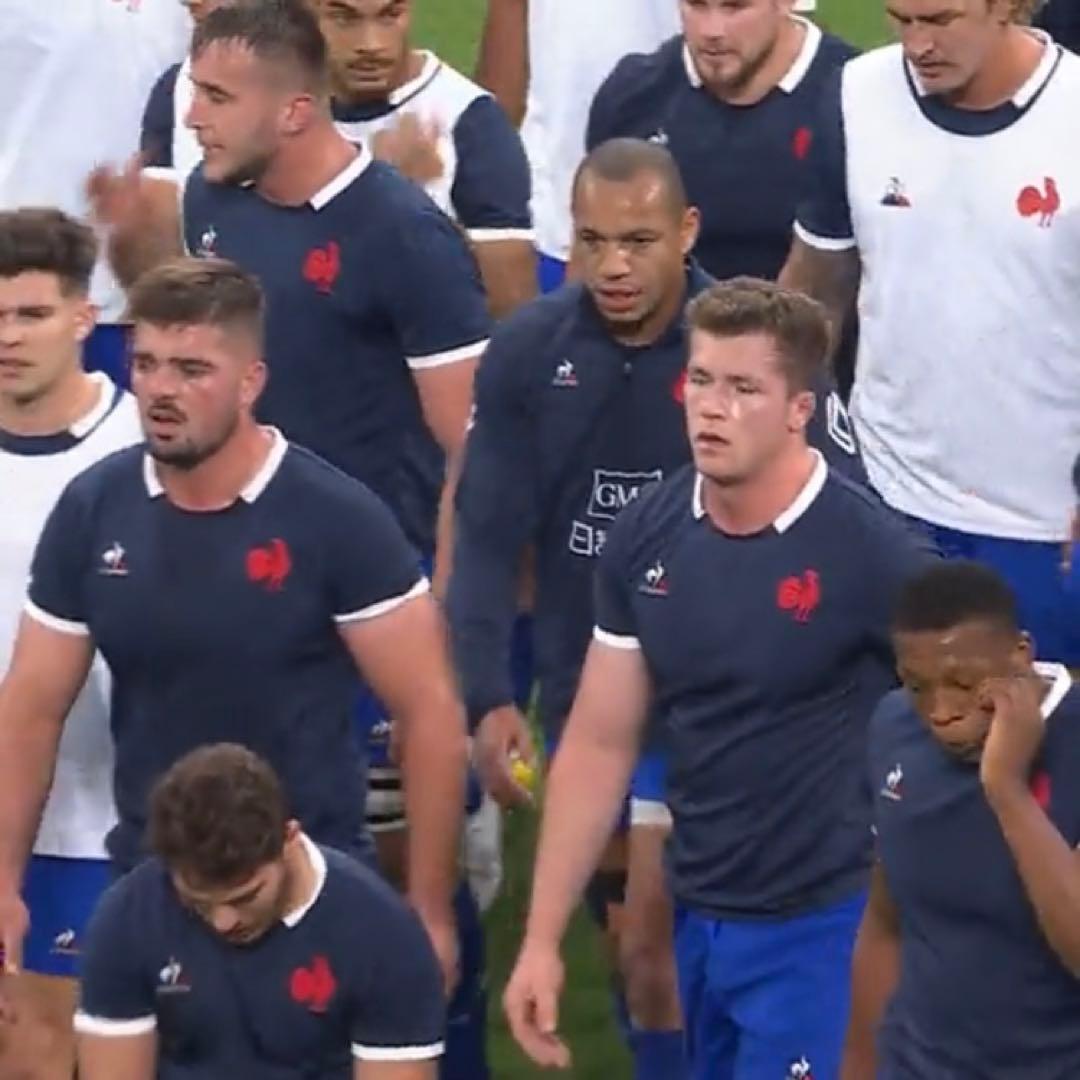 ラグビー フランス代表公式トレーニングジャージ XL