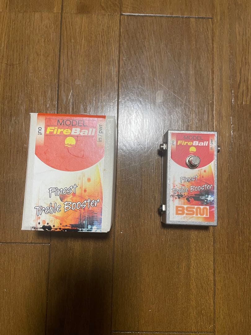 ギター BSM Fireball Treble Booster