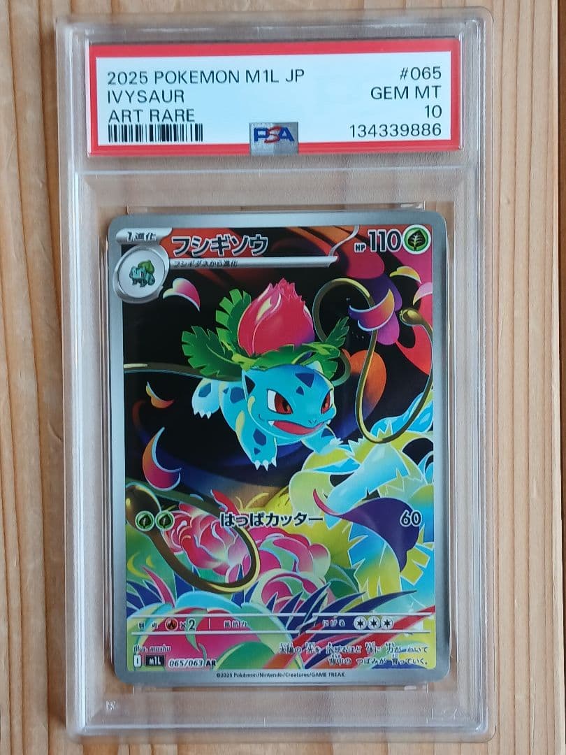 PSA10 3連番 メガフシギバナex SR フシギソウ フシギダネ
