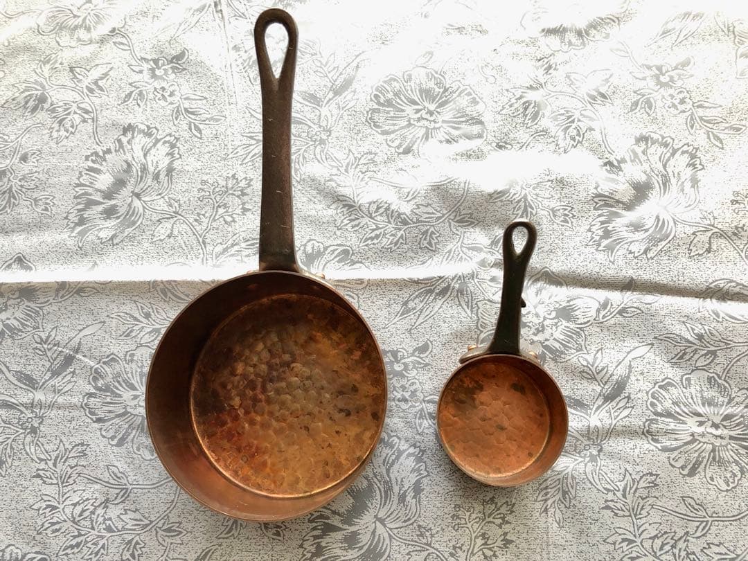 銅なべ 5サイズセット アンティークレトロ満載