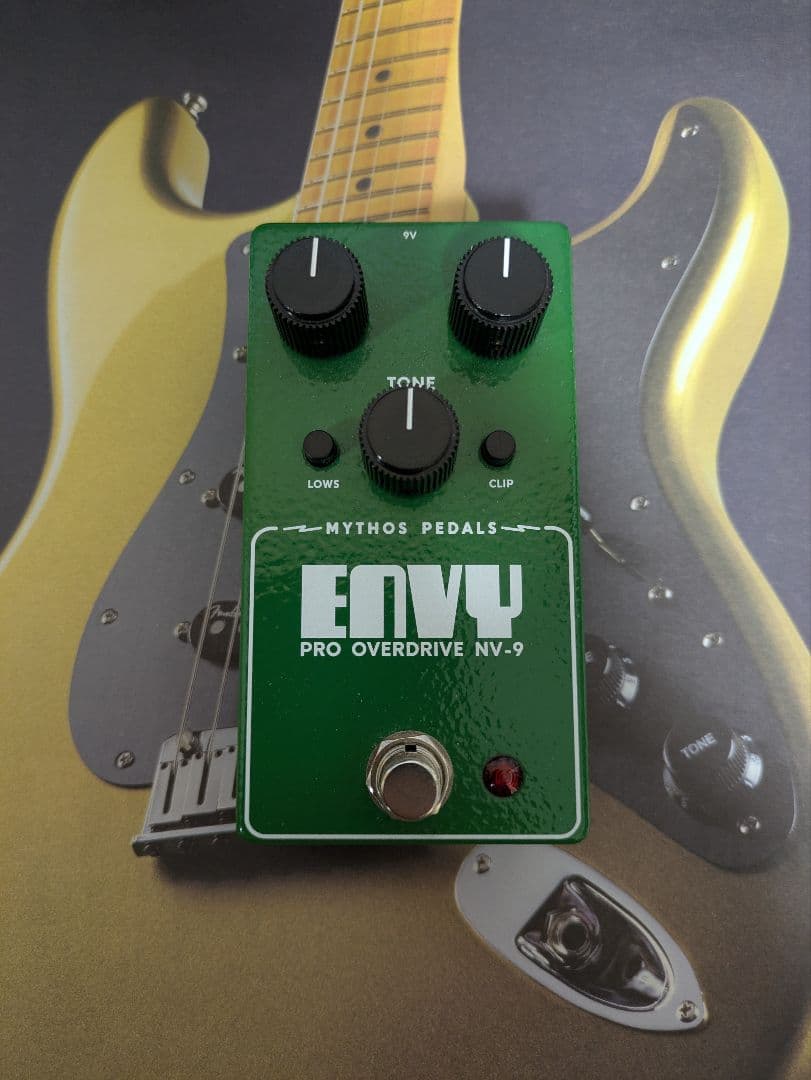 Mythos Pedals Envy Overdrive NV-9 TS系