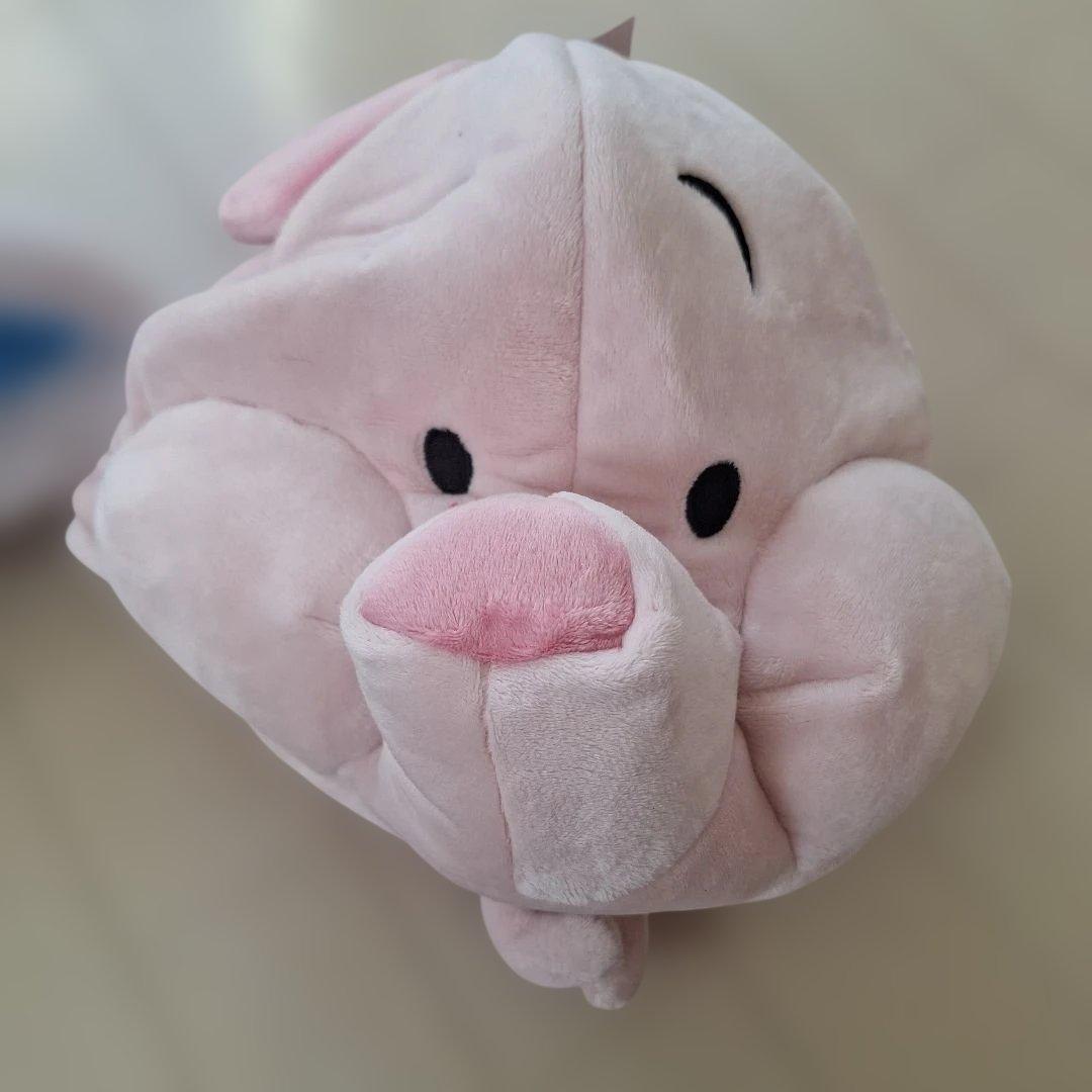 【激レア】ディズニー　イーヨーとピグレット ファンキャップセット