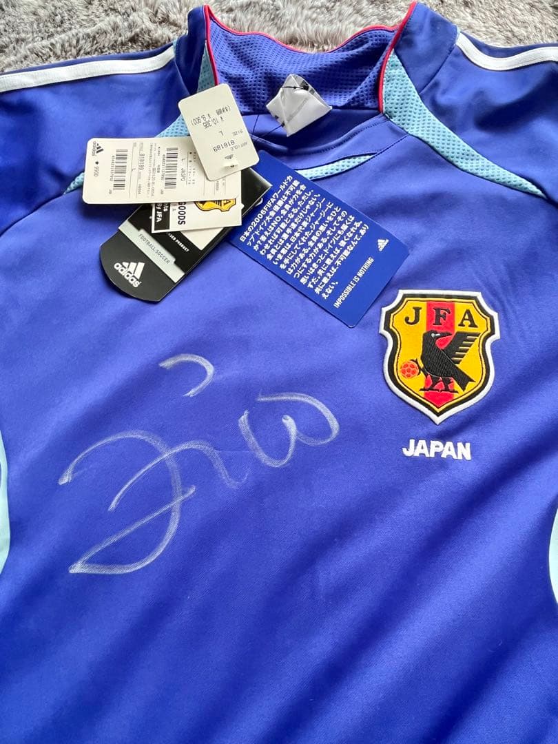 【ジーコ直筆サイン入り】2006サッカーW杯ユニフォーム