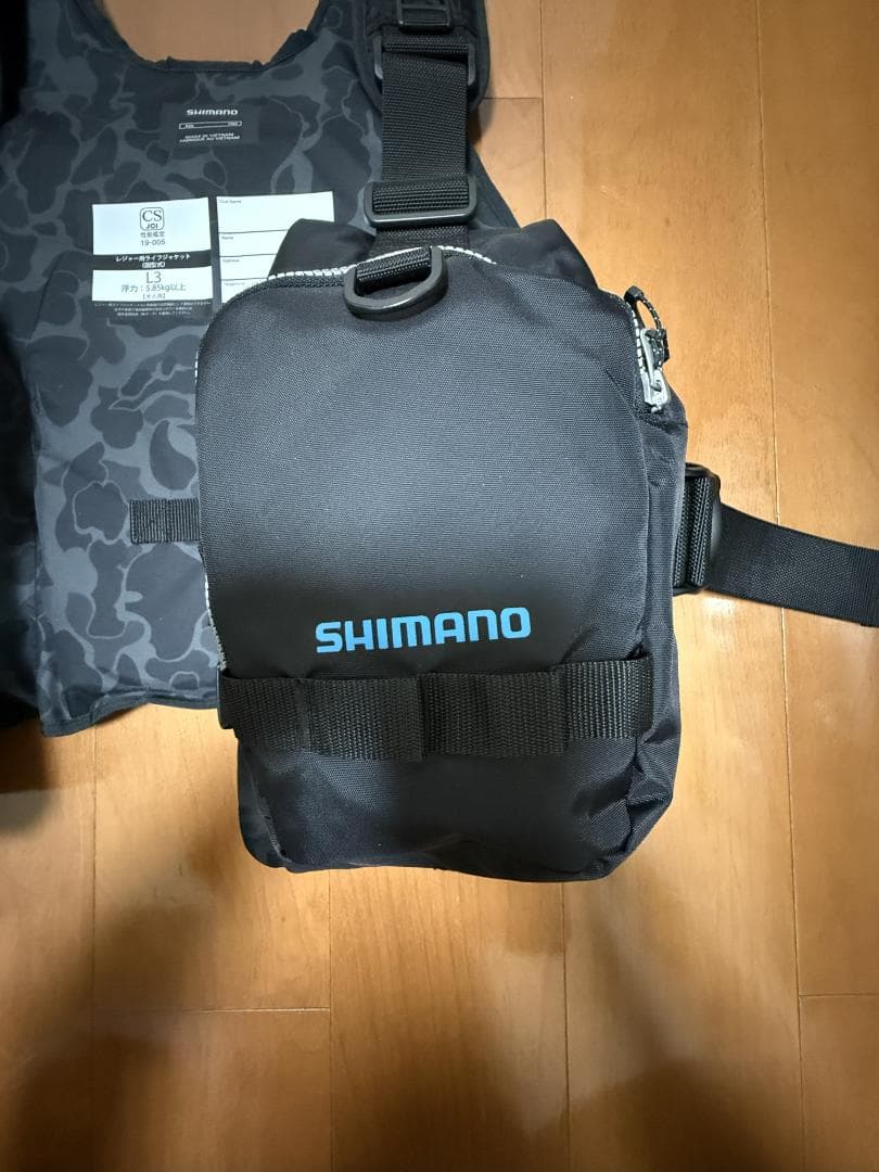 ゆ*3様 SHIMANO ゲームベスト VF-068T ブラック