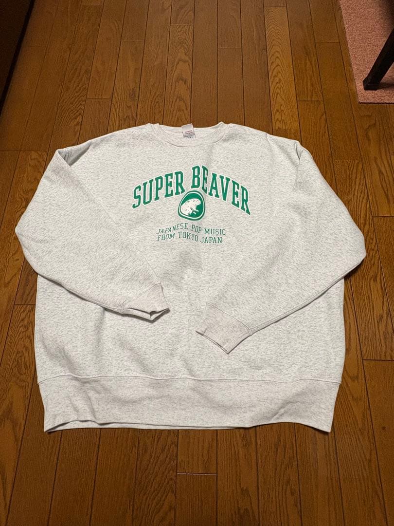 SUPER BEAVER スウェット XL グレー