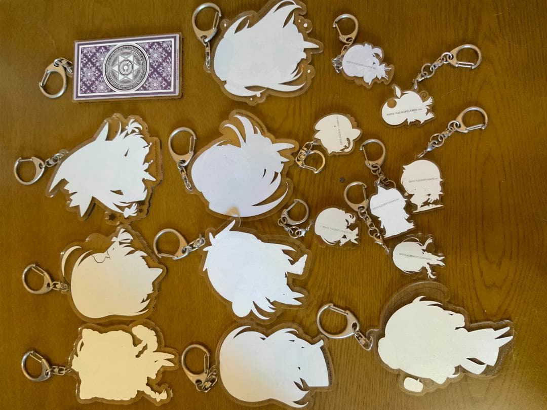 【中古】ゆずソフト アクリルキーホルダー まとめ売り