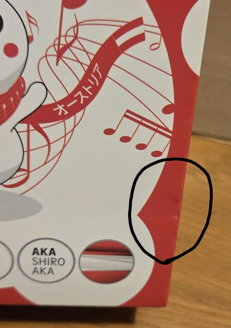 オーストリア 館　万博　アカシロアカ　キーホルダー